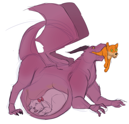 belly big_belly canid canine canis chubbyjam digestion domestic_cat domestic_dog dragon felid feline felis feral group hairball_(character) lockheed mammal marvel open_mouth pet_avengers soft_vore vore wings // 1000x966 // 490.3KB