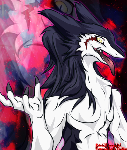 ambiguous_gender anthro arskatheman blowup_background looking_at_viewer mammal nude open_mouth pose rain_silves sergal simple_background solo tongue tongue_out // 595x700 // 199.7KB