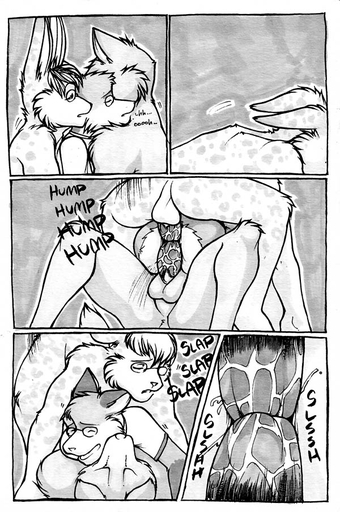 anal anal_penetration anthro anthro_on_anthro balls black_and_white canid canine comic digital_media_(artwork) double_anal double_penetration english_text erection fox genitals group group_sex kipfox male malemale male_penetrated male_penetrating male_penetrating_male mammal marker_(artwork) meesh mixed_media monochrome pen_(artwork) penetration penis predatorprey sex text threesome traditional_media_(artwork) trio // 600x904 // 173.9KB