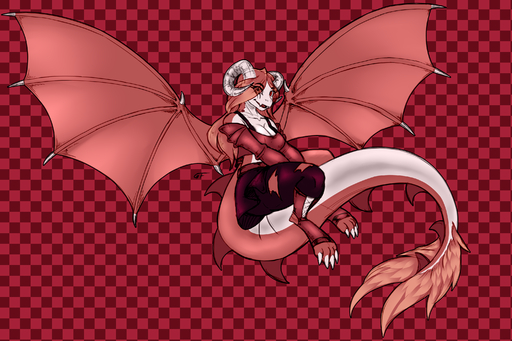 3:2 clothed clothing dragon female gf hi_res scalie simple_background solo // 3072x2048 // 1.6MB