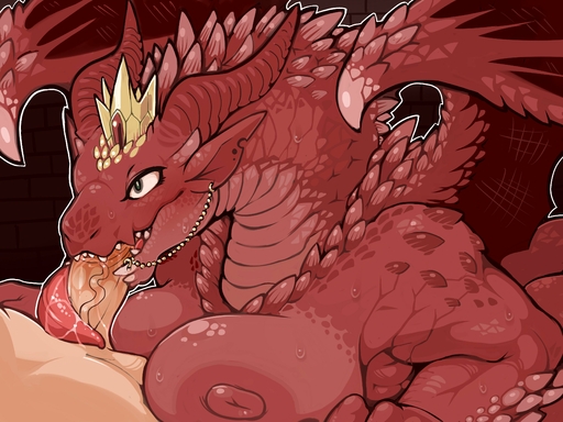 2019 4:3 absurd_res anthro anthro_penetrated big_breasts breasts crown dragon dragon_princess duo faceless_character faceless_male fellatio female female_focus female_on_human female_penetrated genitals hi_res horn huge_breasts human human_on_anthro human_penetrating human_penetrating_anthro interspecies long_tongue male malefemale male_on_anthro male_penetrating male_penetrating_female mammal nipples non-mammal_breasts nude oral oral_penetration penetration penile penis red_body red_scales sarikyou scales scalie sex solo_focus tongue tongue_out tonguejob towergirls vein veiny_penis wings // 4000x3000 // 927.2KB