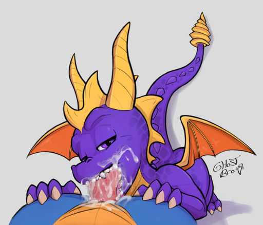 activision ambiguous_gender anthro bodily_fluids cum cum_in_mouth cum_inside dragon duo fellatio first_person_view genital_fluids genitals ghostbro hi_res horn invalid_tag looking_at_viewer male maleambiguous male_(lore) oral penile penis reptile scalie semi-anthro sex solo_focus spyro spyro_the_dragon teeth toothy_fellatio video_games wings // 2508x2150 // 2.6MB