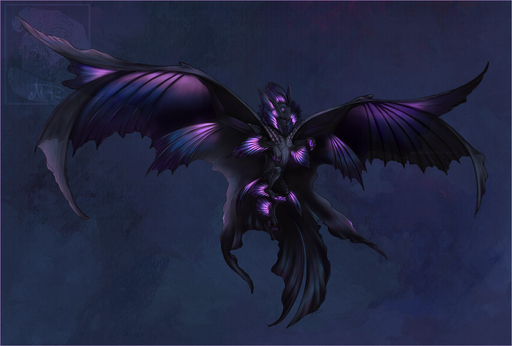 2015 absurd_res ambiguous_gender arsauron border digital_media_(artwork) dragon feral hi_res looking_at_viewer membrane_(anatomy) membranous_wings purple_border purple_eyes simple_background smile solo wings // 3469x2346 // 10.8MB