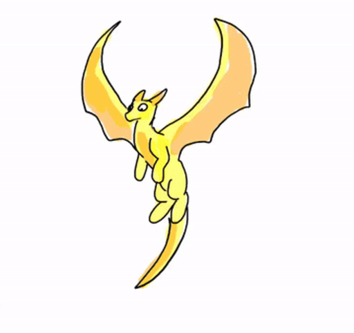 2019 ambiguous_gender animated digital_media_(artwork) dragon feral flying icelectricspyro low_res membrane_(anatomy) membranous_wings short_playtime solo wings // 359x338 // 393.9KB