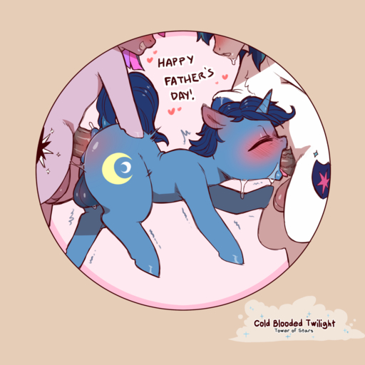 1:1 2021 <3 balls blush brother cold-blooded-twilight cutie_mark digital_media_(artwork) english_text equid equine eyes_closed father father_and_child father_and_son fellatio friendship_is_magic genitals grin group group_sex hasbro hi_res horn horse incest_(lore) male malemale male_penetrated male_penetrating male_penetrating_male mammal my_little_pony night_light_(mlp) oral parent parent_and_child penetration penile penis sex shining_armor_(mlp) sibling simple_background smile son spitroast text twilight_sparkle_(mlp) unicorn // 1200x1200 // 426.1KB