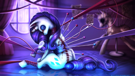 16:9 2016 blood bodily_fluids bound cutie_mark dark equid equine female feral friendship_is_magic fur gore hair hi_res hooves horn horse long_hair mammal mannequin my_little_pony needle_(disambiguation) neytirix nightmare_fuel rarity_(mlp) restrained sitting solo stitch_(disambiguation) unicorn white_body white_fur widescreen // 2560x1440 // 662.3KB