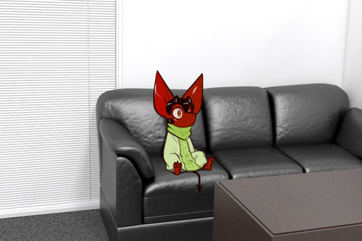 aamon_(james_howard) anthro casting_couch chiropteran demon hi_res james_howard male mammal meme solo // 1616x1080 // 561.7KB