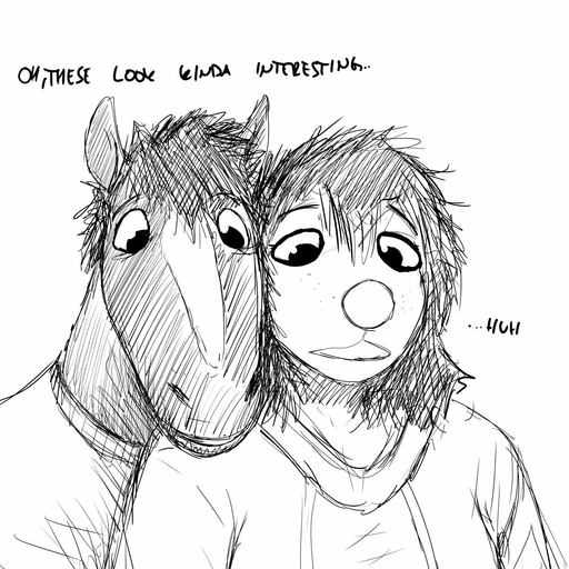 1:1 2019 anthro black_and_white canid canine canis clothed clothing comic dialogue domestic_dog duo equid equine female head_on_shoulder hi_res hladilnik hoodie horse inside male mammal michelle_(hladilnik) monochrome shirt simple_background sitting sketch text topwear white_background will_(hladilnik) zebra // 1280x1280 // 321.2KB