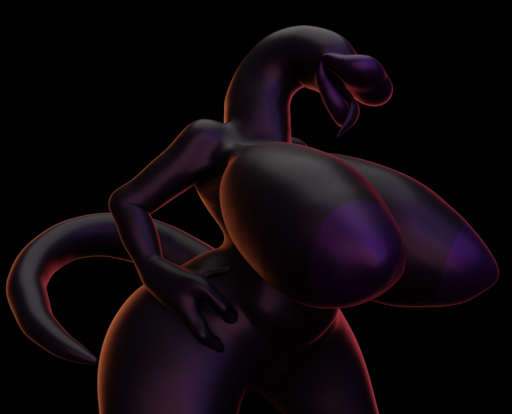 3_fingers 3d_(artwork) absurd_res annelid anthro areola belly big_areola big_breasts black_background breasts curvy_figure digital_media_(artwork) female fingers hi_res huge_breasts leech lips long_neck model nipples reptilligator simple_background smile smooth_skin solo thick_lips thick_thighs tongue umbriel voluptuous // 3609x2917 // 7.7MB