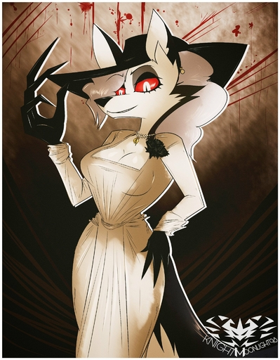 2021 alcina_dimitrescu_(resident_evil) anthro breasts canid canid_demon capcom cleavage clothed clothing cosplay crossover crossover_cosplay demon dress ear_piercing female hat headgear headwear hellhound helluva_boss hi_res jewelry knightmoonlight98 lady_dimitrescu_(resident_evil) loona_(vivzmind) mammal necklace piercing red_sclera resident_evil solo sun_hat sundress vampire video_games wide_brim_hat // 1596x2048 // 493.9KB