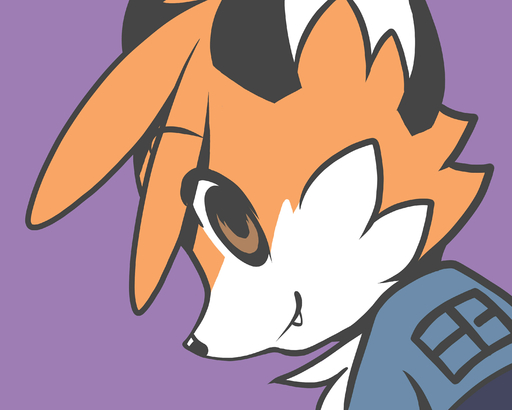 5:4 absurd_res anthro brown_eyes canid canine digital_media_(artwork) fox foxboy83 foxboy83_(character) hi_res looking_at_viewer male mammal purple_background simple_background solo // 3000x2400 // 611.6KB