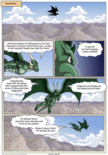2021 5_toes 7:10 abs anthro biceps biped blue_loincloth blue_sky bottomwear brown_eyes claws close-up clothed clothing cloud comic detailed_background dialogue digital_media_(artwork) dragon english_text feet fist flying geminisaint green_spines hi_res horn loincloth male membrane_(anatomy) membranous_wings mountain muscular muscular_anthro muscular_male navel nipples outside pecs plantigrade scalie sekk'ral silhouette simple_background sky soles solo spines spread_wings text thought_bubble toe_claws toes topless url wing_claws wings // 896x1280 // 442.1KB