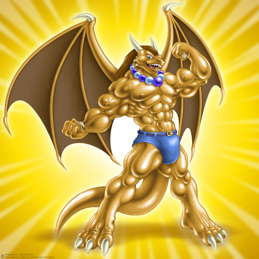 1:1 2009 3_toes abs anthro athletic belt biceps big_muscles biped blue_eyes bottomwear brown_body brown_hair brown_skin bulge claws clothed clothing draco_of_zeradaith dragon fangs feet flexing geminisaint grin hair horn jewelry looking_at_viewer male membrane_(anatomy) membranous_wings muscular muscular_anthro muscular_male necklace nipples open_mouth pecs pose reptile scales scalie shorts simple_background smile solo standing teeth toe_claws toes tongue topless vein western_dragon wings yellow_background // 1150x1150 // 320.8KB
