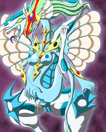amber_eyes ancient_fairy_dragon armor blue blush breasts claws cum cum_in_pussy dragon duel_monster furry green_hair open_mouth penis pussy scalie stardust_dragon tail tongue wings yellow_eyes yohawk yu-gi-oh! yu-gi-oh!_5d's // 1148x1428 // 798.9KB