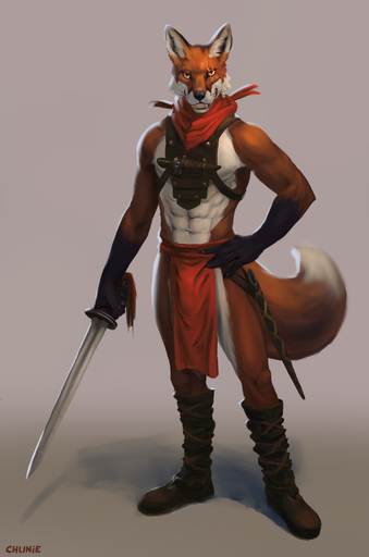 2017 5_fingers abs anthro armor belt biceps biped black_body black_fur black_markings boots bottomwear bulge canid canine chunie claws clothed clothing digital_media_(artwork) eye_scar facial_markings facial_scar fingers fluffy fluffy_tail footwear fox fur gloves_(marking) head_markings hi_res knife loincloth looking_at_viewer male mammal markings melee_weapon multicolored_body multicolored_fur navel neckerchief orange_body orange_fur pecs red_eyes red_fox scabbard scar simple_background smile solo standing sword teeth unconvincing_armor valfin_(chunie) vulpes weapon whiskers white_body white_fur // 847x1280 // 275.2KB
