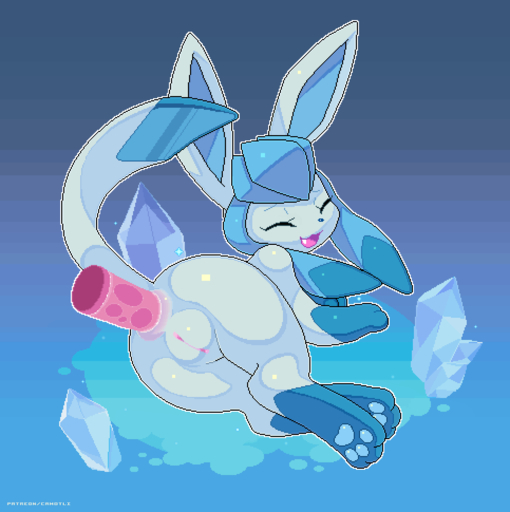 2018 3_toes anal anal_penetration animated animated_sparkles anus big_butt blue_body blue_fur blue_pawpads blue_sclera bodily_fluids butt camotli cum cum_in_ass cum_inside cute_expression cute_eyes cute_fangs digital_media_(artwork) duo eeveelution fangs feet female feral feral_penetrated flickering_sparkles fur genital_fluids genitals glaceon glistening glistening_body happy happy_sex hindpaw looking_at_viewer looking_back looking_back_at_viewer lying on_side open_mouth open_smile patreon_username pawpads paws penetration penile penile_penetration penis_in_ass pixel_(artwork) pixel_animation pokemon_(species) pussy raised_tail rear_view sex short_playtime smile soles solo_focus sparkles toes tongue video_games // 966x970 // 6.4MB