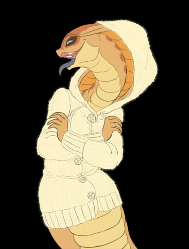 2016 alpha_channel apode clothed clothing draconcopode fan_character female fluffy legless naga reptile sarissa_(siansaar) scalie serpentine siansaar snake snake_hood solo tongue tongue_out uniped video_games viper_(x-com) x-com // 775x1020 // 461.5KB