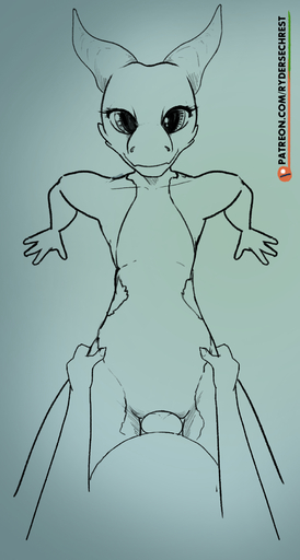 2018 anthro dep digital_media_(artwork) duo female female_focus female_penetrated genitals hi_res knot kobold looking_at_viewer male malefemale male_penetrating male_penetrating_female monochrome nude penetration penis pussy scalie sex simple_background smile solo_focus // 967x1804 // 856.3KB