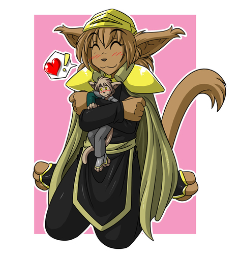 ! :3 <3 ^_^ anthro armor basitin big_ears blush brown_hair brown_nose cape cheerful clothing comic conditional_dnp cuddling digitigrade duo eyes_closed female fur hair happy headgear helmet hug keith_keiser knock-kneed larger_female madelyn_adelaide male mammal micro princess royalty short_hair size_difference smaller_male smile tan_body tan_fur tom_fischbach twokinds webcomic webcomic_character // 830x900 // 212.0KB