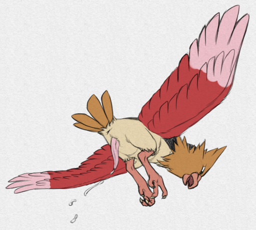 anus avian beak bird bird_feet bodily_fluids butt cum erection feathered_wings feathers feet feral flying genital_fluids graphite_(artwork) looking_down male nintendo nude open_mouth orgasm pencil_(artwork) penis pokemon pokemon_(species) python13rp rear_view simple_background sketch solo spearow spread_wings talons tapering_penis traditional_media_(artwork) video_games white_background wings yaroul // 1280x1152 // 1.6MB