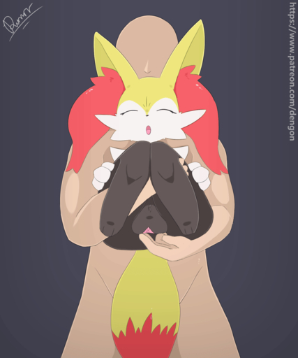5:6 animated anthro big_butt bodily_fluids braixen butt dengon duo ejaculation embrace eyes_closed faceless_character faceless_male female fingering generation_6_pokemon genital_fluids hug human larger_male loop male malefemale mammal pokemon_(species) pussy_ejaculation pussy_juice short_playtime simple_background size_difference smaller_female thick_thighs vaginal vaginal_fingering video_games // 750x900 // 399.7KB