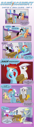 absurd_res avian beak blue_body blue_feathers blue_fur comic cutie_mark derpy_hooves_(mlp) dialogue digital_media_(artwork) english_text equid equine feathered_wings feathers female feral fluttershy_(mlp) fur gilda_(mlp) group gryphon hair hi_res horse male mammal multicolored_hair mythological_avian note pegasus rainbow_dash_(mlp) rainbow_hair sorc text wings yellow_body yellow_feathers // 800x2940 // 1.7MB