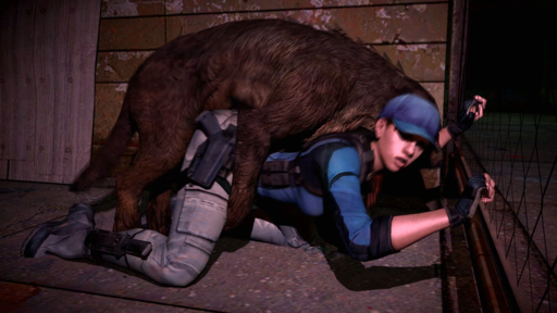 3d_(artwork) 3d_animation adjule_(resident_evil) against_surface against_wall all_fours animal_genitalia animal_penis animated bestiality canid canine canine_penis canis clothed clothing digital_media_(artwork) doggystyle domestic_dog duo erection female female_on_feral female_penetrated feral feral_penetrating feral_penetrating_human from_behind_position fully_clothed genitals human human_on_feral human_penetrated interspecies jill_valentine_(resident_evil) las_plagas_host_(resident_evil) male malefemale male_on_human male_penetrating male_penetrating_female mammal mounting noname55 nude penetration penis sex short_playtime video_games // 853x480 // 2.8MB