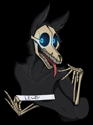 2019 absurd_res alpha_channel anthro black_body black_fur blue_eyes bone breasts canid canine covering covering_self digital_media_(artwork) english_text fan_character female finger_fetish finger_lick finger_play fingers fur hi_res keadonger licking looking_at_viewer malo malo_1.1 mammal monster nude open_mouth paper scp-1471 scp-1471-a scp_foundation simple_background skull skull_face skull_head small_breasts solo teeth text tongue tongue_out transparent_background undead // 2219x2965 // 1.6MB