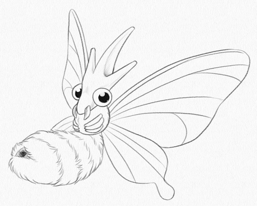 animal_genitalia arthropod female feral genitals graphite_(artwork) insect insect_wings lepidopteran looking_at_viewer monochrome nintendo pencil_(artwork) pokemon pokemon_(species) pussy simple_background smile solo traditional_media_(artwork) venomoth video_games white_background wings yaroul // 1021x818 // 374.5KB