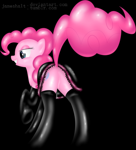 absurd_res alpha_channel anus bodily_fluids earth_pony equid equine female feral genital_fluids genitals grin hi_res horse jameshalt kinkie_pie mammal pinkie_pie_(mlp) pony pussy pussy_juice rubber simple_background smile solo transparent_background // 3298x3650 // 3.5MB