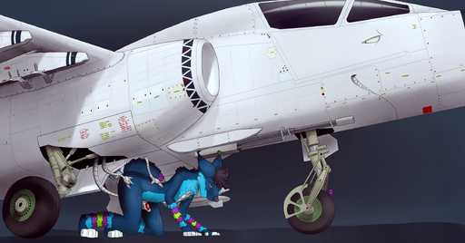 2017 aircraft airplane all_fours anal anal_penetration animate_inanimate anthro bodily_fluids butt canid canine claws cum digital_media_(artwork) dire_aircraft dire_machine dire_vehicle duo erection genital_fluids genitals hi_res jet landing_gear living_aircraft living_machine living_piñata living_vehicle machine male malemale male_penetrated male_penetrating male_penetrating_male mammal nude penetration penis piñata schizy size_difference smile sten_fletcher vehicle // 2428x1271 // 3.4MB