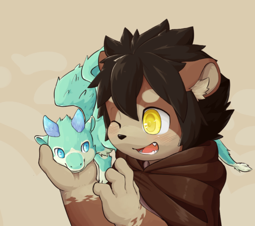 2018 4_fingers ambiguous_gender anthro black_hair black_nose blue_body blue_eyes blue_fur blue_horn blush brown_body brown_fur carrying cloak clothed clothing cub dragon duo felid feral fingers fur fur_markings furred_dragon gloves_(marking) hair hand_on_face happy hi_res horn inner_ear_fluff kemono larger_male leg_markings lion looking_at_another male mammal markings multicolored_body multicolored_fur norphen nude on_shoulder one_eye_closed open_mouth open_smile pantherine pet pink_tongue short_hair simple_background size_difference smaller_ambiguous smile socks_(marking) tail_tuft tan_background teeth tongue tuft two_tone_body two_tone_fur white_body white_fur wings yellow_eyes young // 1800x1600 // 1004.4KB