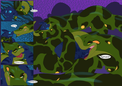 2019 abstract_background ambiguous_gender anaconda anthro baera biped blue_body blue_eyes blue_scales blue_tongue boa_(snake) boinae coiling comic dialogue digital_media_(artwork) dragon dreamworks duo english_text eyelashes feet_first feral green_body green_scales hi_res how_to_train_your_dragon inkanyamba larger_ambiguous larger_feral male multicolored_body multicolored_scales night_fury nude open_mouth oral_vore reptile scales scalie size_difference smaller_anthro smaller_male snake speech_bubble tacokurt text tongue tongue_out vore western_dragon yellow_body yellow_eyes yellow_scales // 2000x1414 // 2.2MB