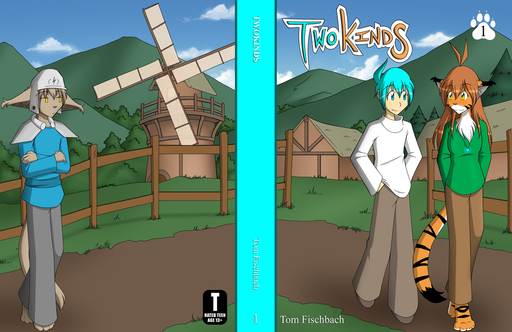 anthro armor barefoot basitin big_ears blue_clothing blue_eyes blue_hair blue_shirt blue_topwear bottomwear brown_hair brown_nose building canid canine chest_tuft clothed clothing conditional_dnp cover cover_art cover_page digitigrade feet felid female fence flora_(twokinds) footwear fur grass green_clothing green_shirt green_topwear group hair headgear helmet human hybrid jewelry keidran keith_keiser lagomorph male mammal mountain necklace orange_body orange_fur outside pantherine pants plant road romantic_couple shirt shoes short_hair shoulder_pads shrub sky stripes tan_body tan_fur tiger tom_fischbach topwear trace_legacy tree tuft twokinds walking webcomic webcomic_character white_body white_clothing white_fur white_shirt white_topwear windmill yellow_eyes // 1196x775 // 305.8KB