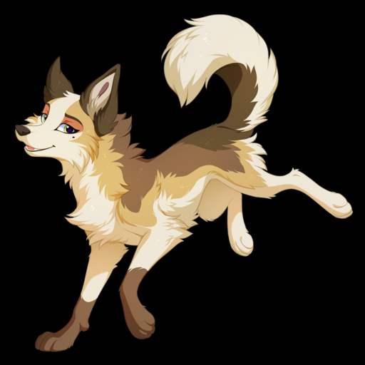 1:1 2019 alpha_channel brown_body brown_fur canid canine canis digital_media_(artwork) domestic_dog feral fur green_eyes hi_res hioshiru husky mammal nordic_sled_dog open_mouth paws quadruped simple_background smile solo spitz tan_body tan_fur teeth transparent_background // 1200x1200 // 454.6KB