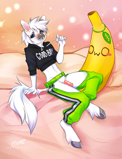 2020 5_fingers anthro asinus black_clothing clothed clothing digital_media_(artwork) donkey dragonfu equid equine fingers fur genitals green_clothing hair hi_res hooves horse male mammal penis sitting solo white_body white_fur white_hair // 918x1200 // 501.1KB