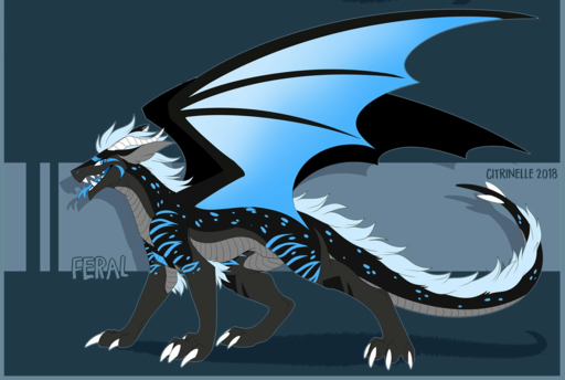 2018 aygis_(aygisdragon) citrinelle claws digital_media_(artwork) dragon feral fur furred_dragon horn membrane_(anatomy) membranous_wings open_mouth scalie simple_background solo standing teeth tongue western_dragon wings // 1251x841 // 689.6KB