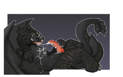black_scales cum dragon erection feral how_to_train_your_dragon male male_only night_fury orgasm penis redponei scales // 2000x1250 // 2.5MB