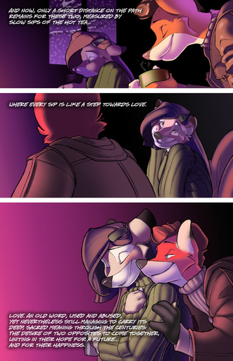 anthro cabin canid canine comic duo english_text female fox inside male malefemale mammal miles_df snow text // 582x900 // 124.3KB