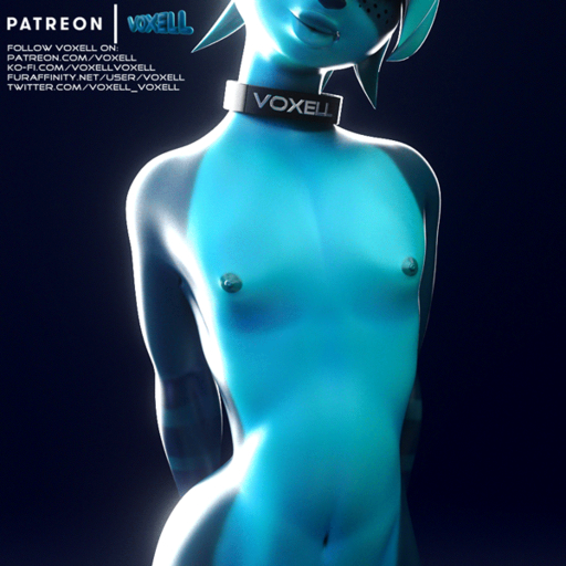 3d_(artwork) 3d_animation android animated anthro breast_expansion breasts collar crossgender digital_media_(artwork) domestic_cat expansion felid feline felis female hybrid lagomorph leporid machine male mammal nude rabbit robot rubber solo text_on_collar trans_(lore) trans_woman_(lore) voxell voxell_voxell // 600x600 // 5.0MB