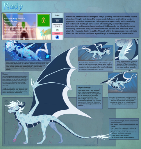 2018 absurd_res dragon english_text feral hair hi_res horn membrane_(anatomy) membranous_wings model_sheet scalie skaydie solo standing text western_dragon white_hair wings // 2293x2419 // 4.9MB