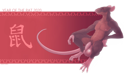 2020 5:3 anthro balls big_balls chinese_zodiac claws conditional_dnp feet foreskin genitals heavy_balls hi_res humanoid_genitalia humanoid_penis long_foreskin male mammal murid murine muscular muscular_anthro muscular_male nails nude penis phimosis pubes rat red_eyes rodent saggy_balls shephard solo toes toned_body uncut unretracted_foreskin whiskers xenoforge year_of_the_rat // 1800x1080 // 1.0MB