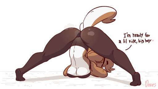 16:9 animated anthro big_butt brown_body brown_fur butt bāozi canid canine canis diives domestic_dog female fur hi_res jack-o'_crouch_pose mammal short_playtime solo steam stretching widescreen xingzuo_temple yoga_pants // 1920x1080 // 701.8KB