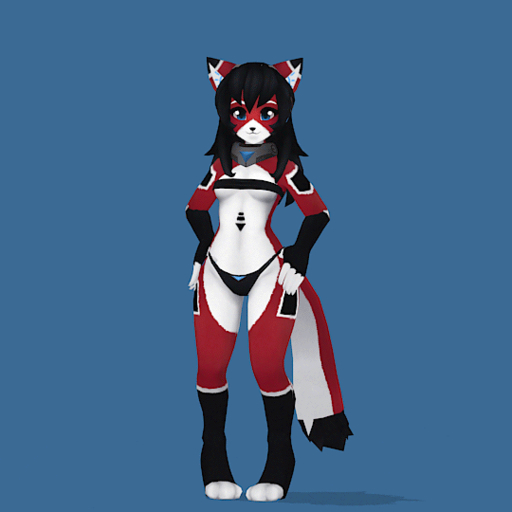 1:1 2018 3d_(artwork) 3d_animation android animated anthro ara atelierlily barely_visible_genitalia barely_visible_pussy black_body black_fur black_hair blue_eyes blue_pussy breasts butt clothed clothing digital_media_(artwork) digitigrade domestic_cat felid feline felis female fluff-kevlar fur genitals hair long_hair looking_at_viewer looking_back machine mammal multicolored_body multicolored_fur multicolored_tail panties pussy red_body red_fur red_tail robot short_playtime simple_background skimpy solo teasing thick_tail toeless_(marking) under_boob underwear white_body white_fur white_tail // 540x540 // 1.3MB