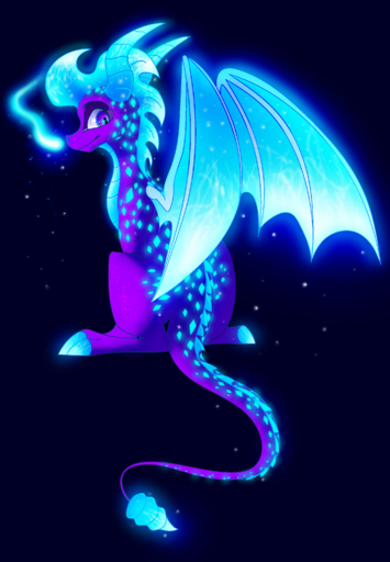 2019 absurd_res activision ambiguous_gender blue_theme claws digital_media_(artwork) dragon feral hi_res horn membrane_(anatomy) membranous_wings plaguedogs123 purple_eyes scales scalie solo spines spyro spyro_the_dragon video_games western_dragon wings // 2136x3077 // 3.3MB