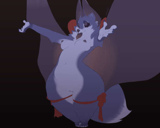5:4 anthro areola azure_(dredjir) big_ears breasts chiropteran clitoris colored_sclera dredjir feet female fluffy fluffy_tail genitals hi_res long_tongue mammal navel nipples pussy ribbons short short_stack shy slightly_chubby small_breasts small_feet smile solo squish thick_thighs thick_tongue thigh_squish tiny_feet toes tongue tongue_out wide_hips wings // 2500x2000 // 1.5MB