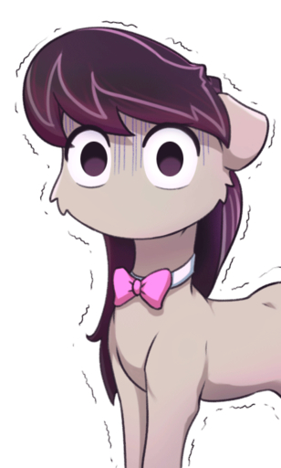 2022 alcor90 animated bow_tie conditional_dnp earth_pony equid equine feral fur horse looking_at_viewer mammal mouthless octavia_(mlp) pony simple_background solo white_background // 458x761 // 268.2KB