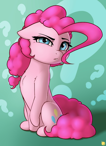 2016 ? absurd_res digital_media_(artwork) earth_pony equid equine female feral friendship_is_magic hasbro hi_res horse mammal my_little_pony pinkie_pie_(mlp) pony pudgeruffian simple_background solo // 2400x3300 // 2.8MB