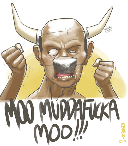 2010 asian bovid bovine cattle digital_media_(artwork) horn human humor male mammal meesh solo // 850x968 // 381.0KB