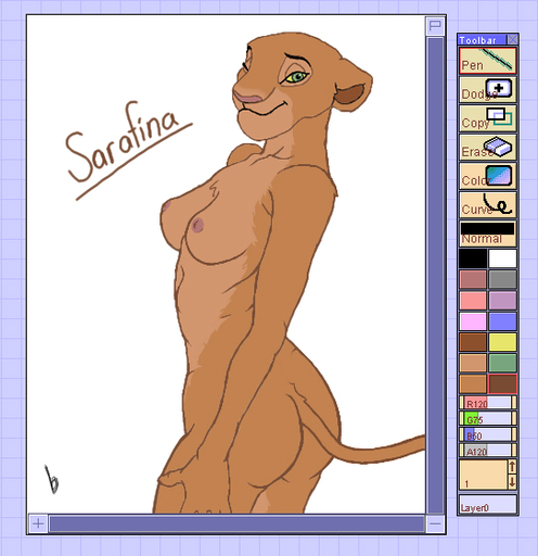 anthro anthrofied breasts disney felid female lion lioness_set mammal nipples pantherine sarafina simple_background solo the_lion_king thirteeenth white_background // 542x559 // 169.0KB